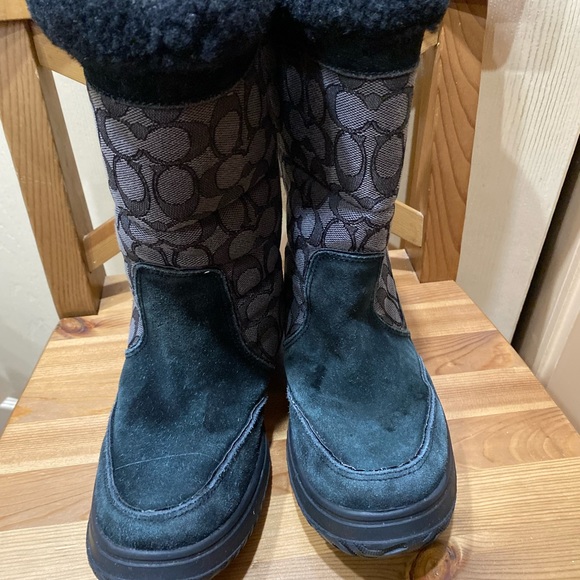 Coach winter boots